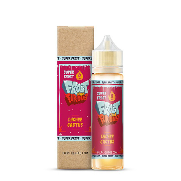 Lychee Cactus Super Frost 50mL - Frost and Furious - Pulp