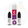 Framboise Cassis 50mL avec boosters de nicotine - Alfaliquid