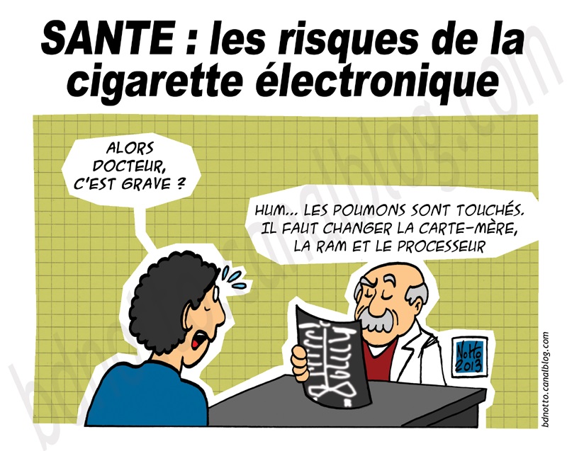 La cigarette électronique est-elle vraiment sans danger?